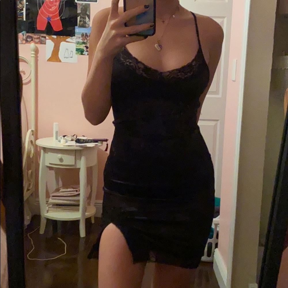 motel rocks slip dress